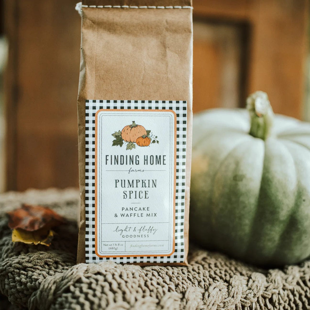 Finding Home Farms Food and Beverage Pumpkin Spice Pancake & Waffle Mix