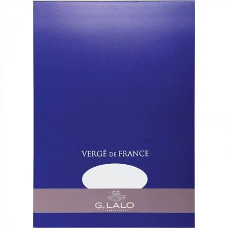 G. Lalo Stationery G. Lalo Verge de France A4 (8.27 X 11.69) Tablet - White