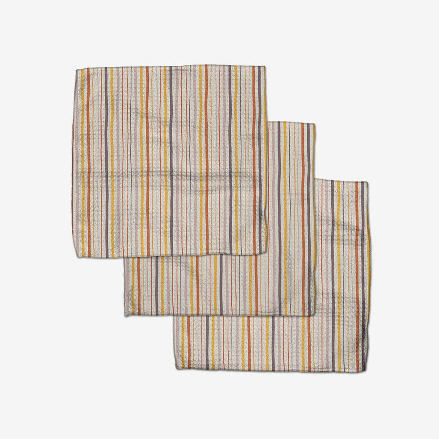 Geometry Kitchen Towels Stripe Season Dishcloth Set