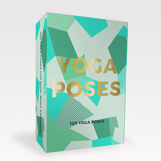 Gift Republic Card Games 100 Yoga Poses Cards