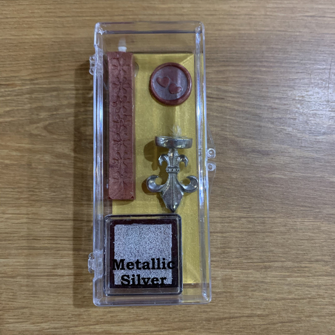 Global Solutions Wax Seals Hearts Side by Side Classic Seal Kit