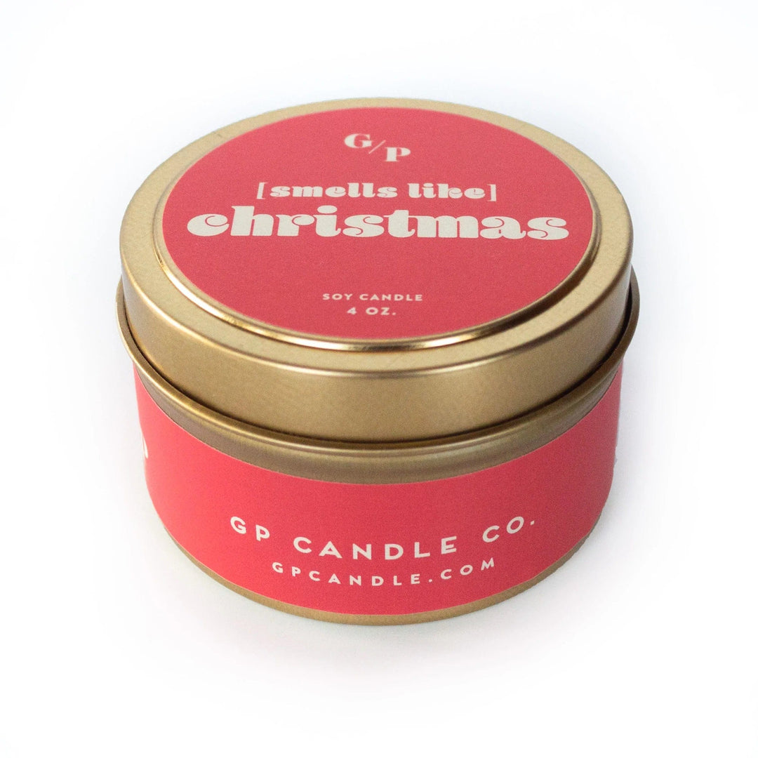 GP Candle Co Candle [Smells Like] Christmas 4 oz. Just Because Candle Tin