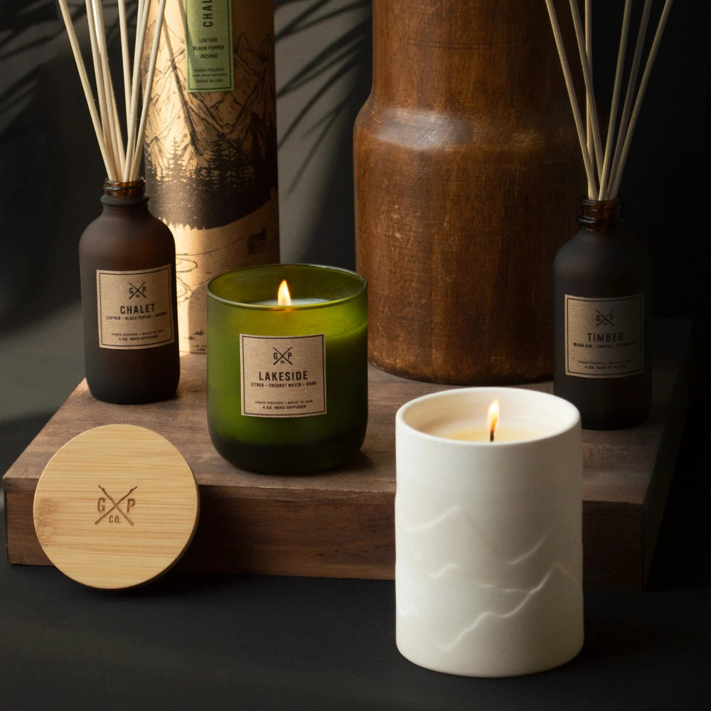 GP Candle Co Diffuser Chalet 4oz. Reed Diffuser