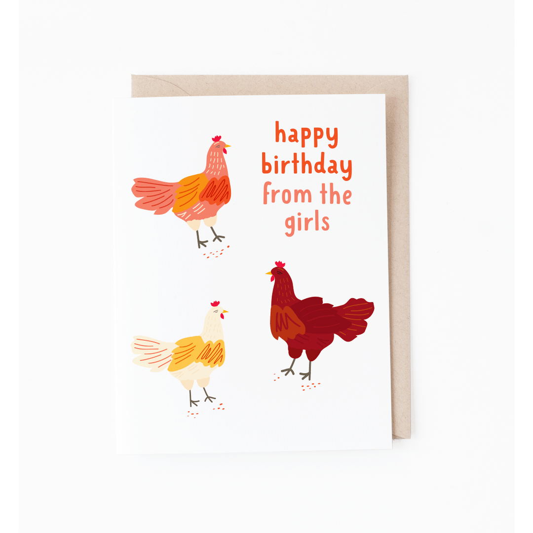 Graphic Anthology Card Birthday Girls Card