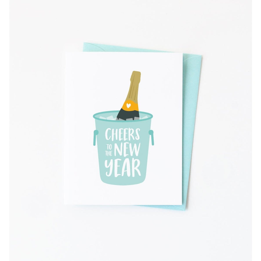Graphic Anthology Card New Year Cheers Card