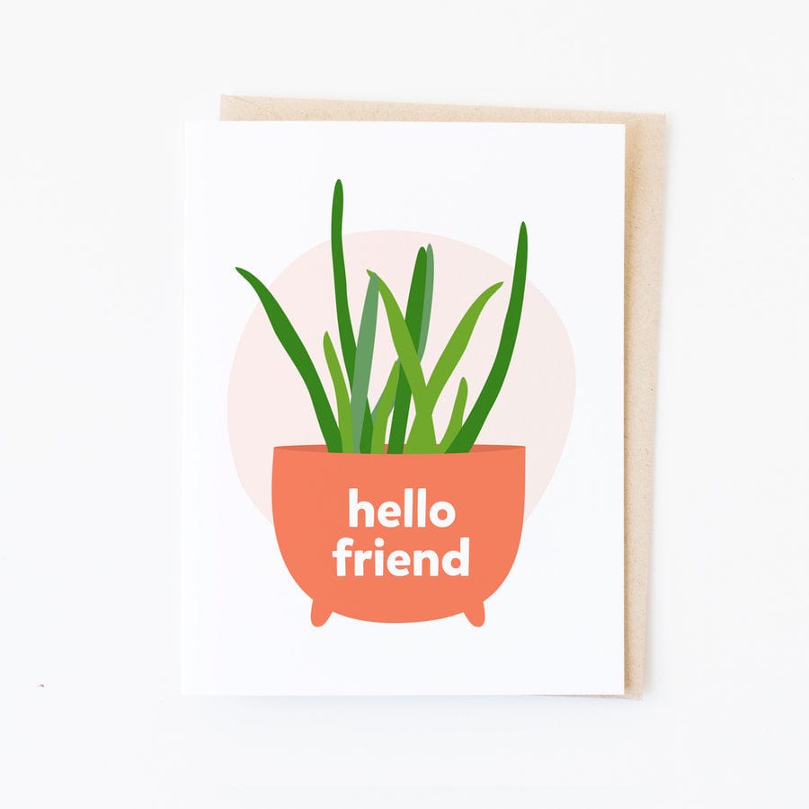 Graphic Anthology Card Plant Friend Card