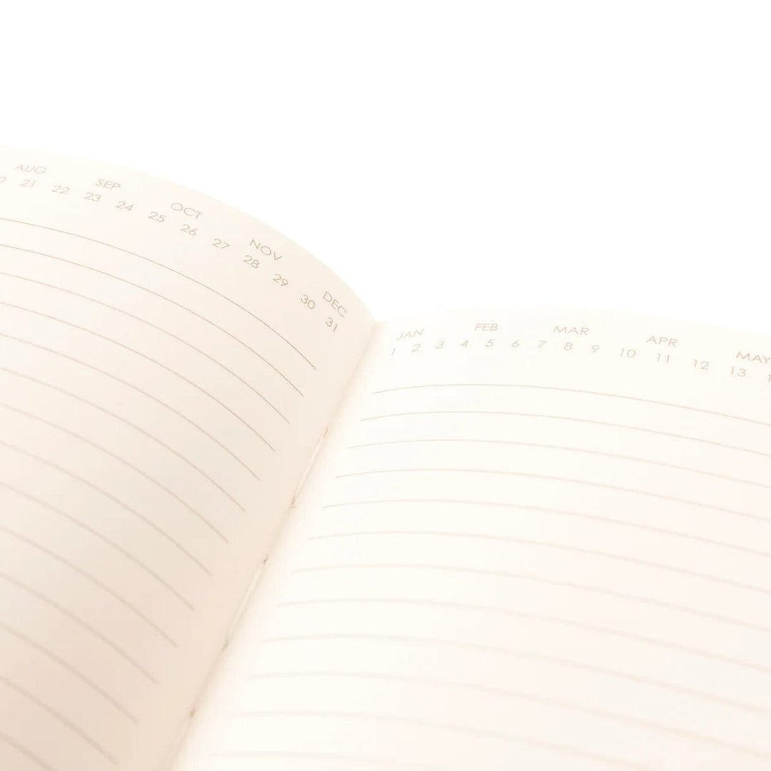 Graphique de France Journal Apollo Collection Brown Vegan Leather Journal