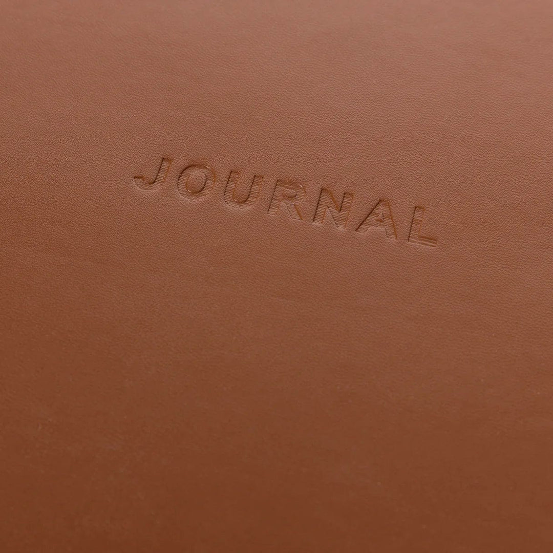 Graphique de France Journal Apollo Collection Brown Vegan Leather Journal