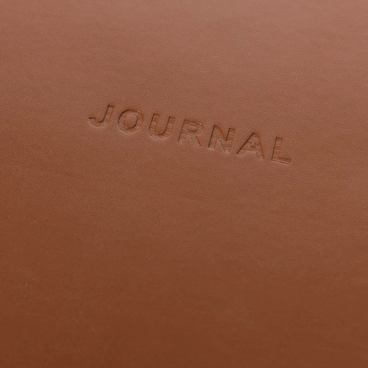 Graphique de France Journal Apollo Collection Brown Vegan Leather Journal