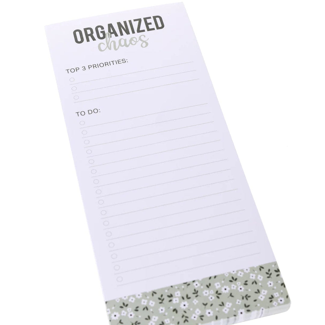 Graphique de France Notepad Organized Chaos Magnetic Notepad