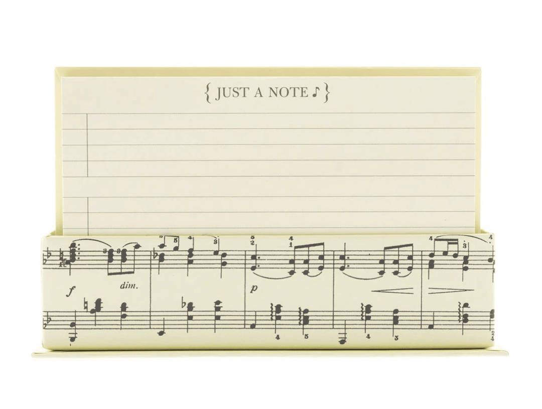 Graphique de France Pocket Notes Vintage Musical Note Flat Notes