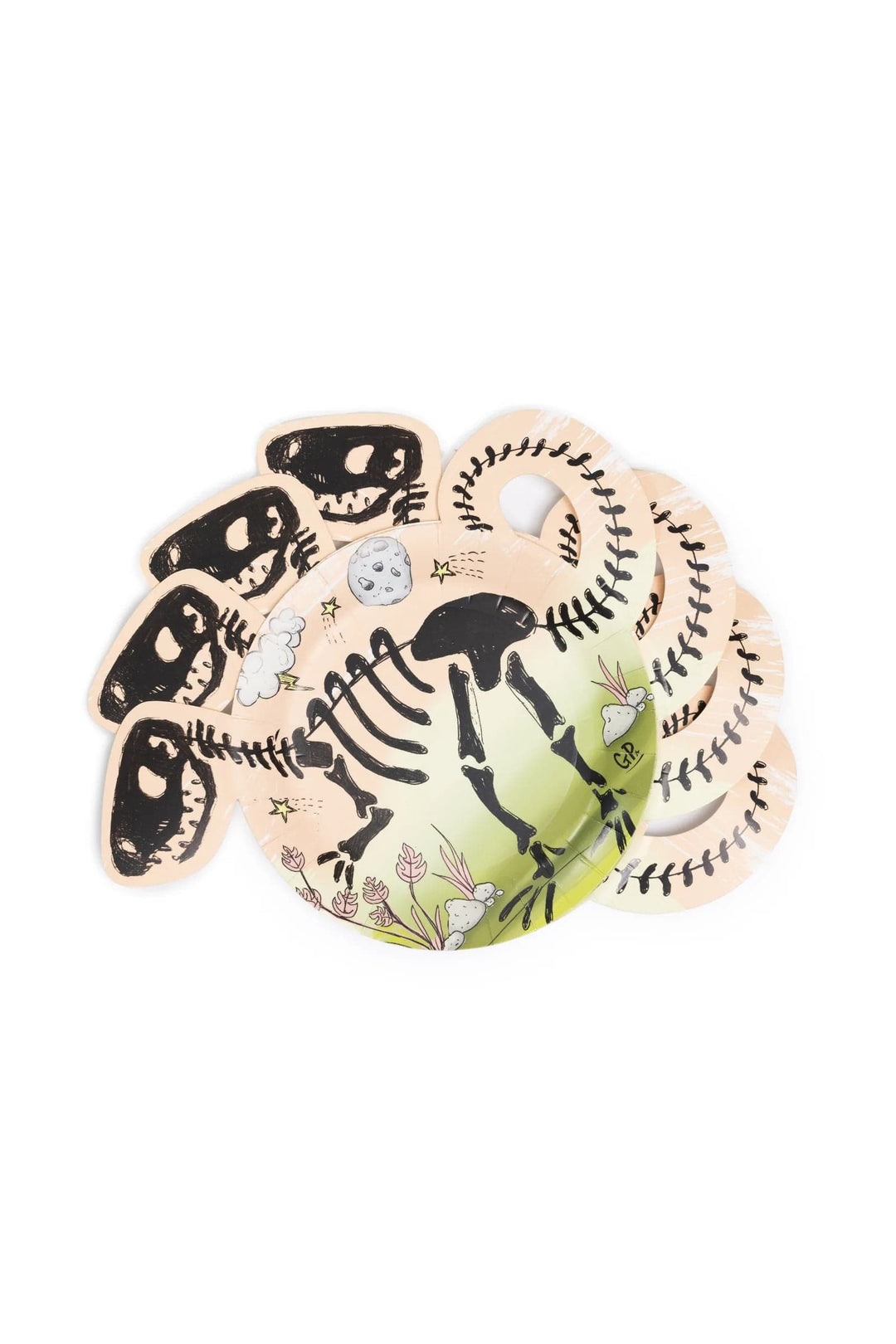 Great Pretenders Party Supplies Dinosaur Party Plates - Small