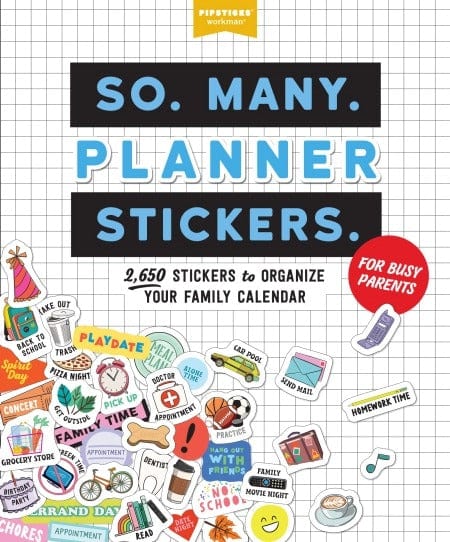 Hachette Book So. Many. Planner Stickers. For Busy Parents