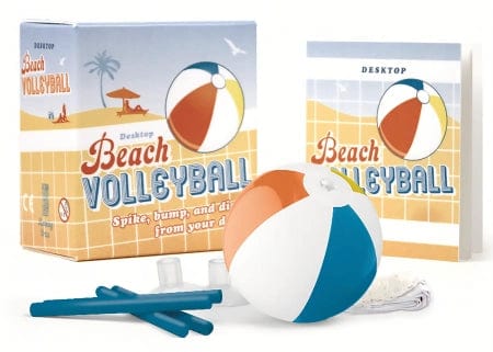 Hachette Desk Accessories Desktop Beach Volleyball