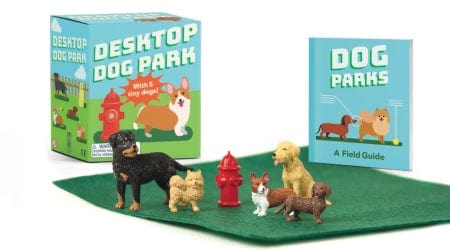 Hachette Desk Accessories Desktop Dog Park