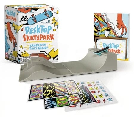Hachette Desk Accessories Desktop Skatepark - Crush your daily grind!