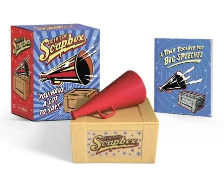 Hachette Desk Accessories Desktop Soapbox - You Have a Lot to Say