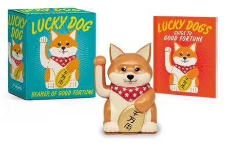 Hachette Desk Accessories Lucky Dog - Bearer of Good Fortune