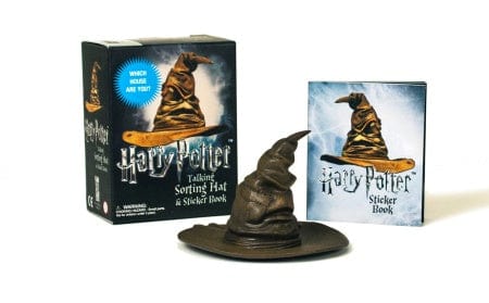 Hachette Magic & Novelties Harry Potter Talking Sorting Hat and Sticker Book