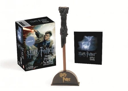 Hachette Magic & Novelties Harry Potter Wizard's Wand with Sticker Book