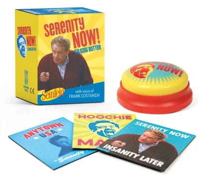 Hachette Magic & Novelties Seinfeld: Serenity Now! Talking Button