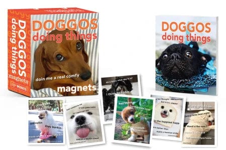 Hachette Magnet Doggos Doing Things Magnets