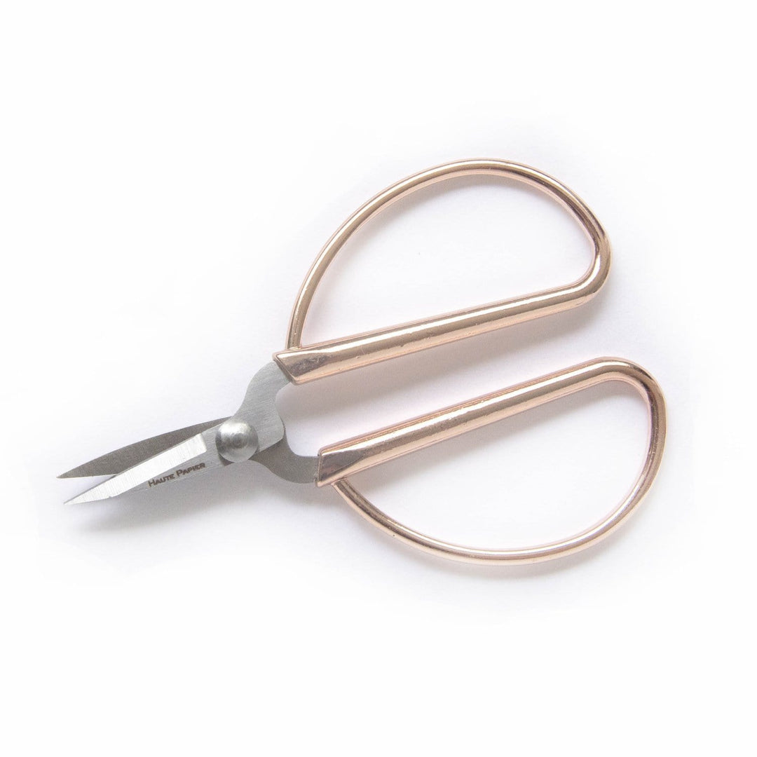 Haute Papier Scissors Rose Gold Mini-Scissors