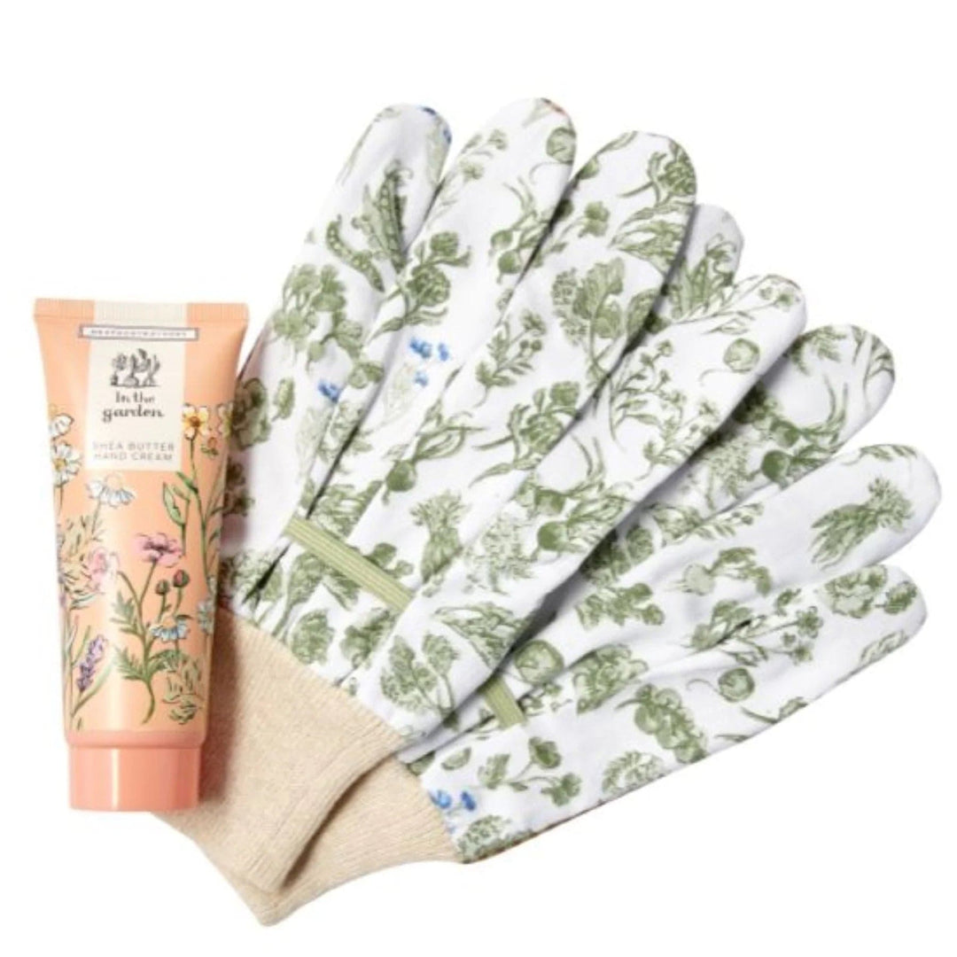 Heathcote & Ivory Ltd. Bath & Body In The Garden Gardening Gloves & Hand Cream Set