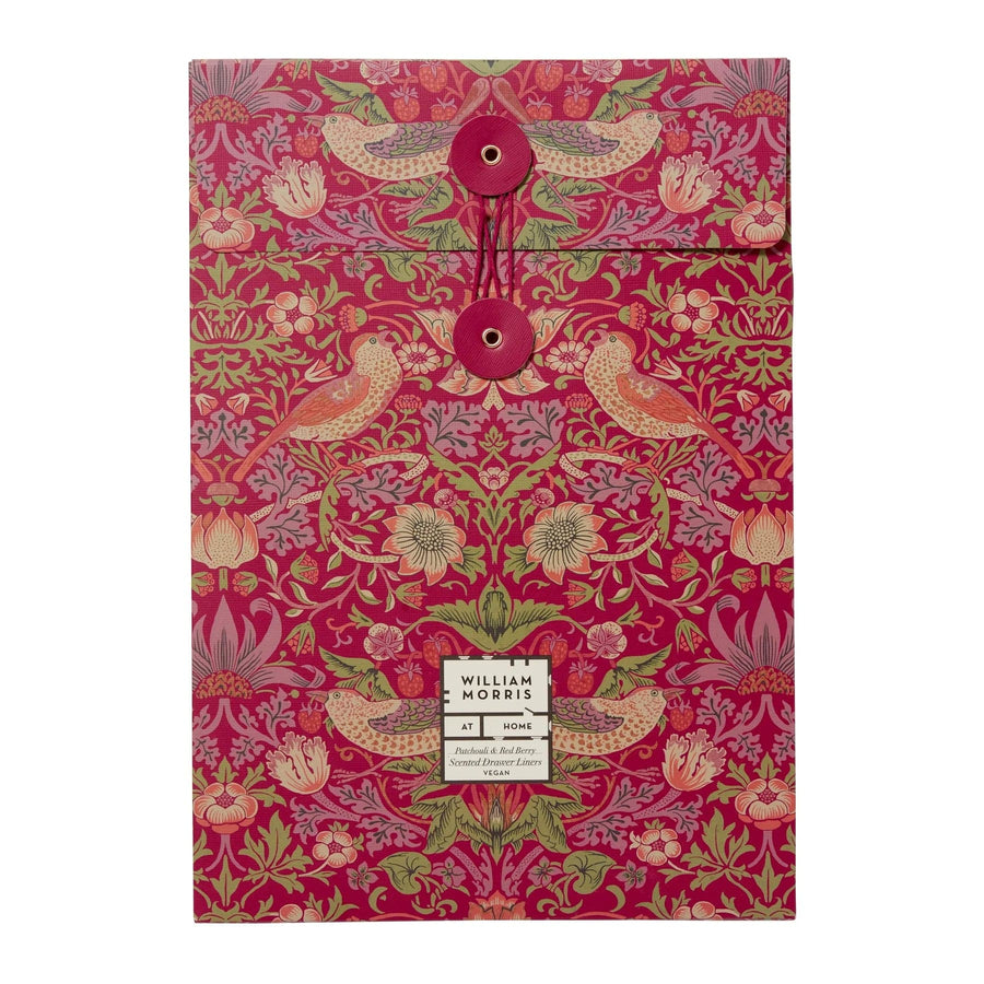 Heathcote & Ivory Ltd. Home Fragrances William Morris Strawberry Thief Patchouli & Red Berry Scented Drawer Liners