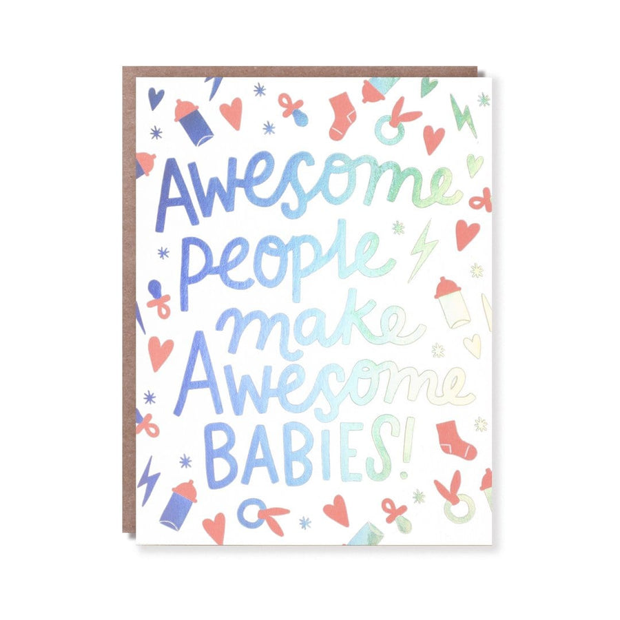 Hello!Lucky Card Awesome Babies Card
