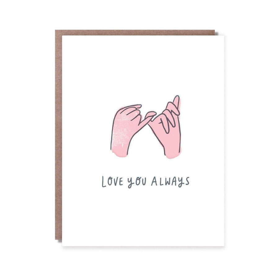 Hello!Lucky Card Pinky Promise Card