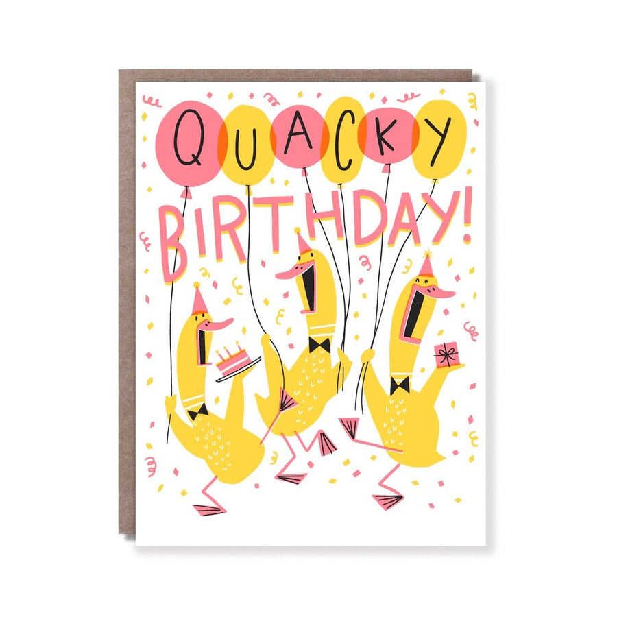 Hello!Lucky Card Quacky Birthday!