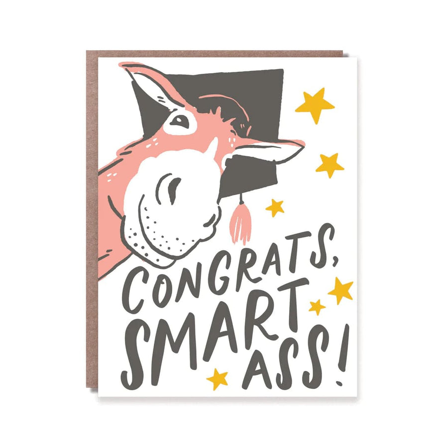 Hello!Lucky Card Smart Ass Grad Card