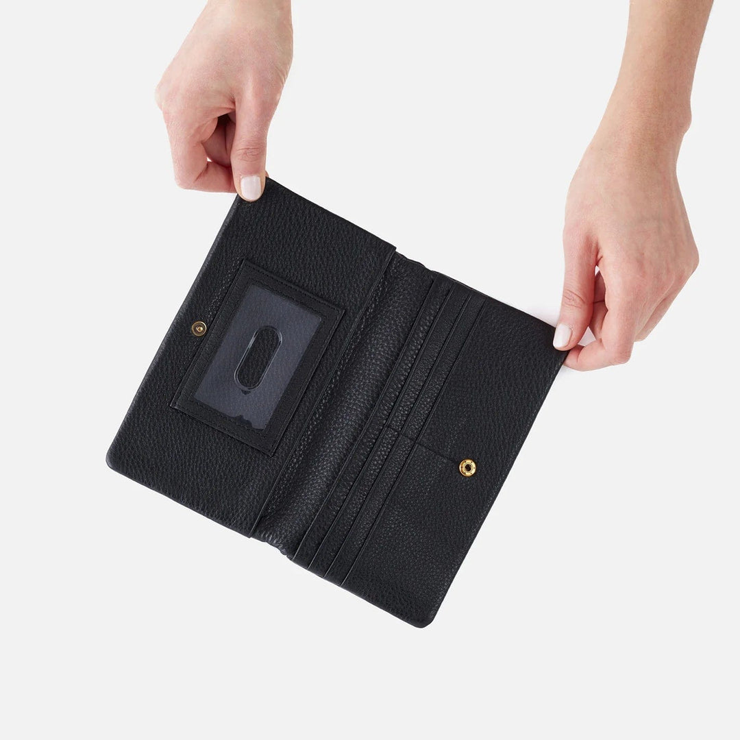 Hobo Bags Lumen Continental Wallet - Black