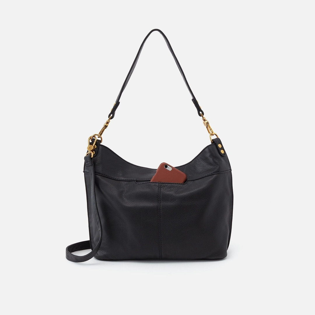 Hobo Purse Pier Shoulder Bag - Black