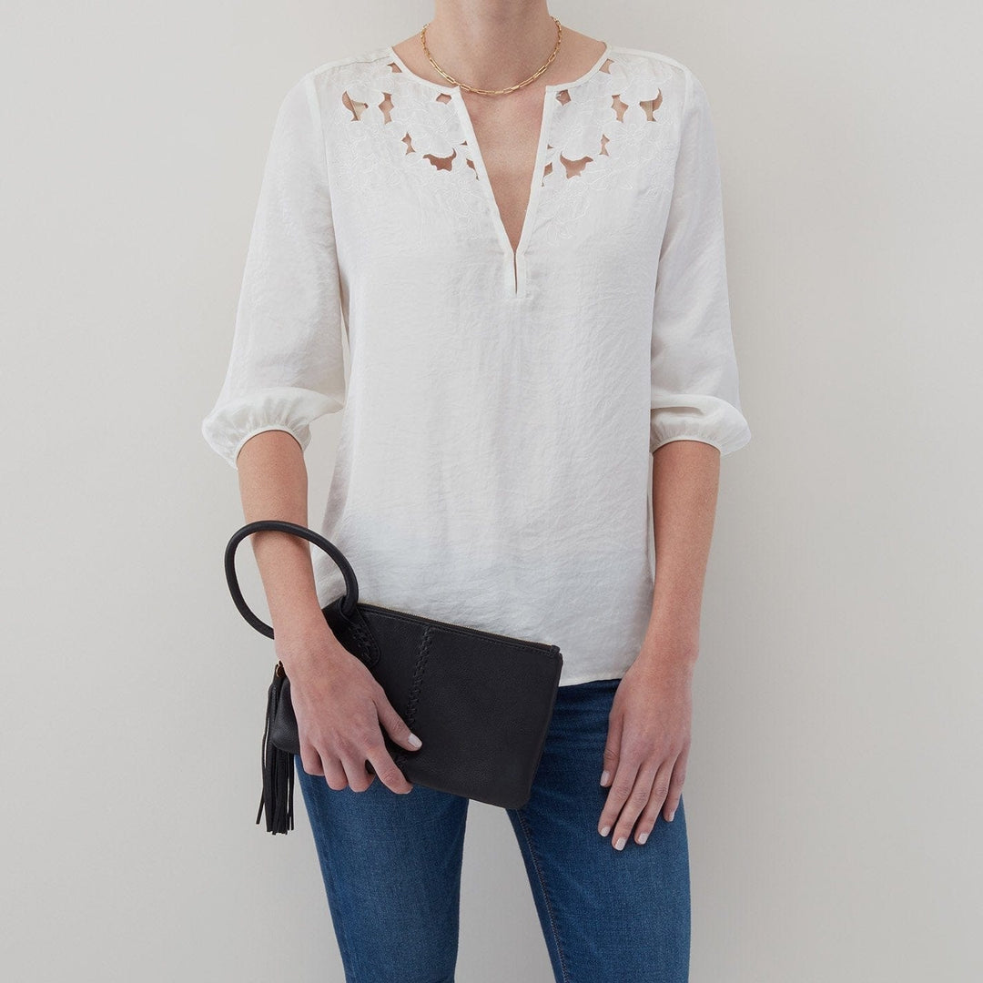 Hobo Purse Sable Clutch - Black