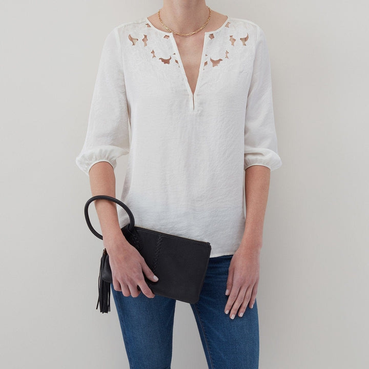 Hobo Purse Sable Clutch - Black
