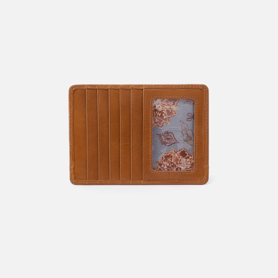 Hobo Wallet Euro Slide Credit Card Wallet - Truffle