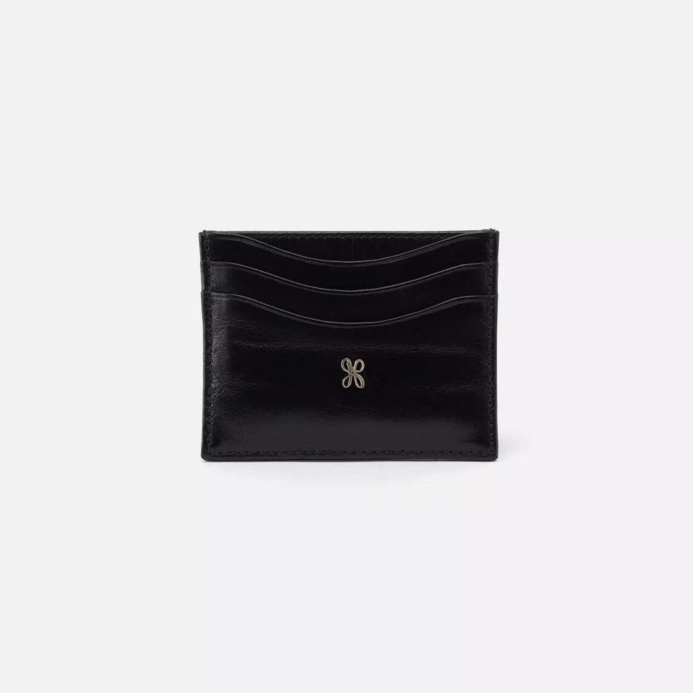 Hobo Wallet Max Card Case - Black Logo