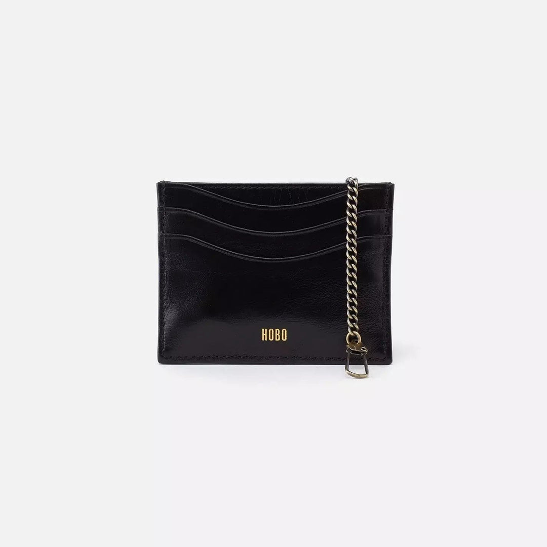 Hobo Wallet Max Card Case - Black Logo