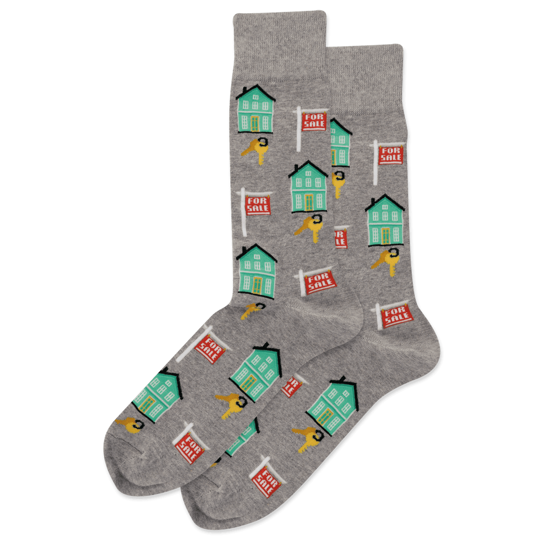 Hotsox Socks Men's Realtor Crew Socks