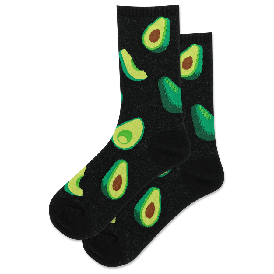 Hotsox Socks Women's Avocados Crew Socks