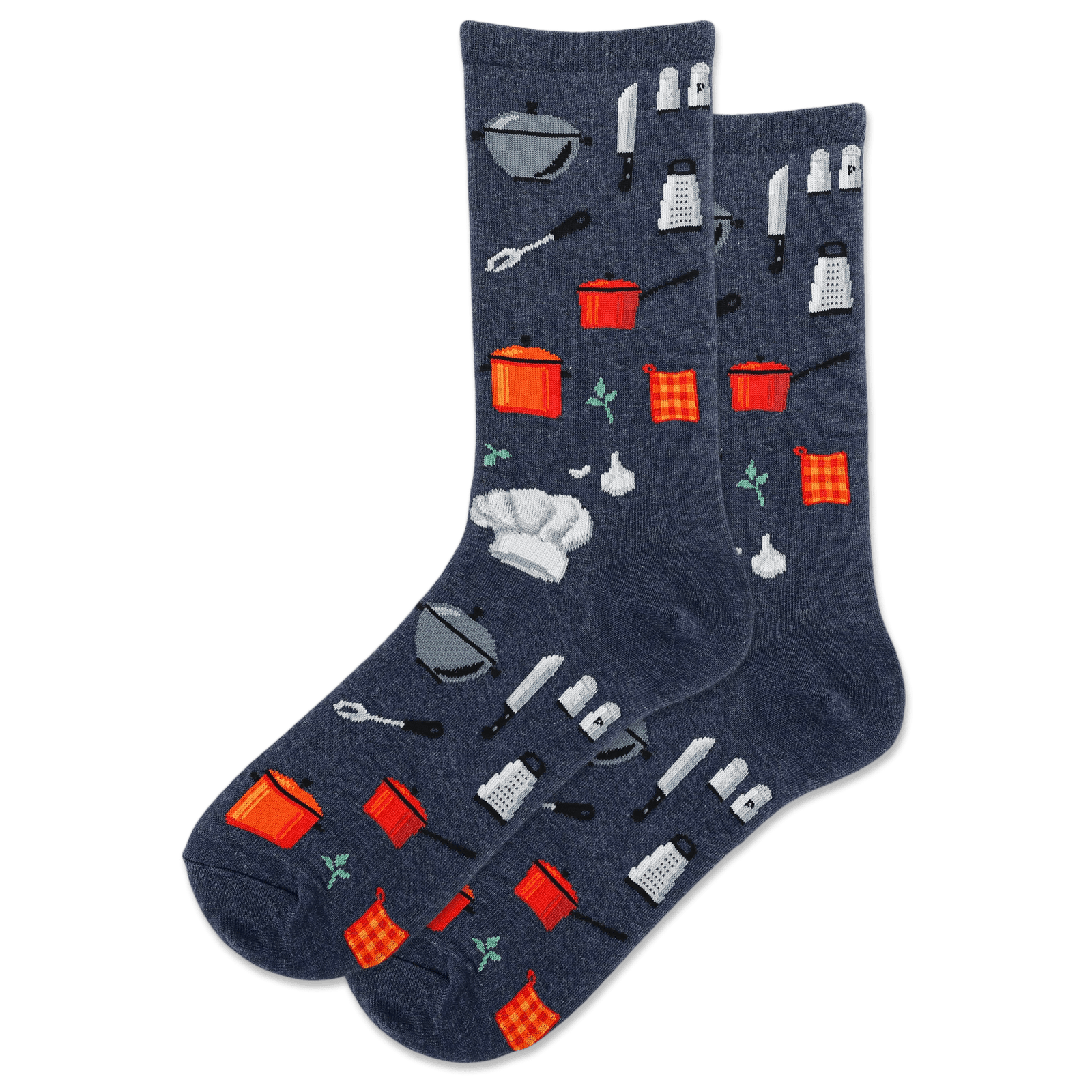 Hotsox Socks Women's Chef Crew Socks