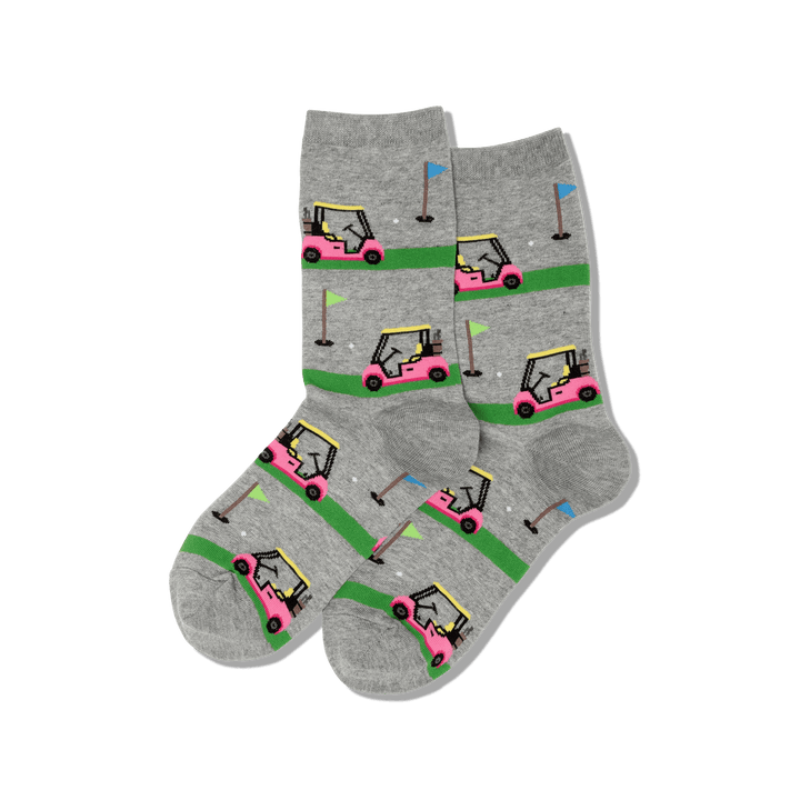 Hotsox Socks Women's Golf Cart Crew Socks