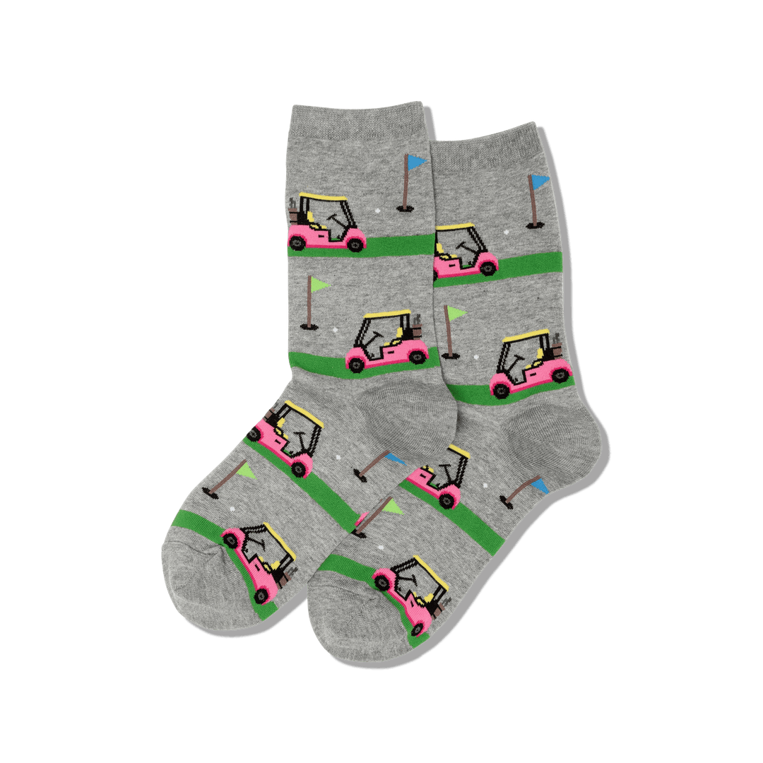 Hotsox Socks Women's Golf Cart Crew Socks