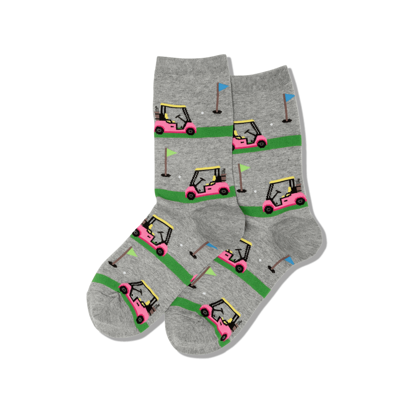 Hotsox Socks Women's Golf Cart Crew Socks