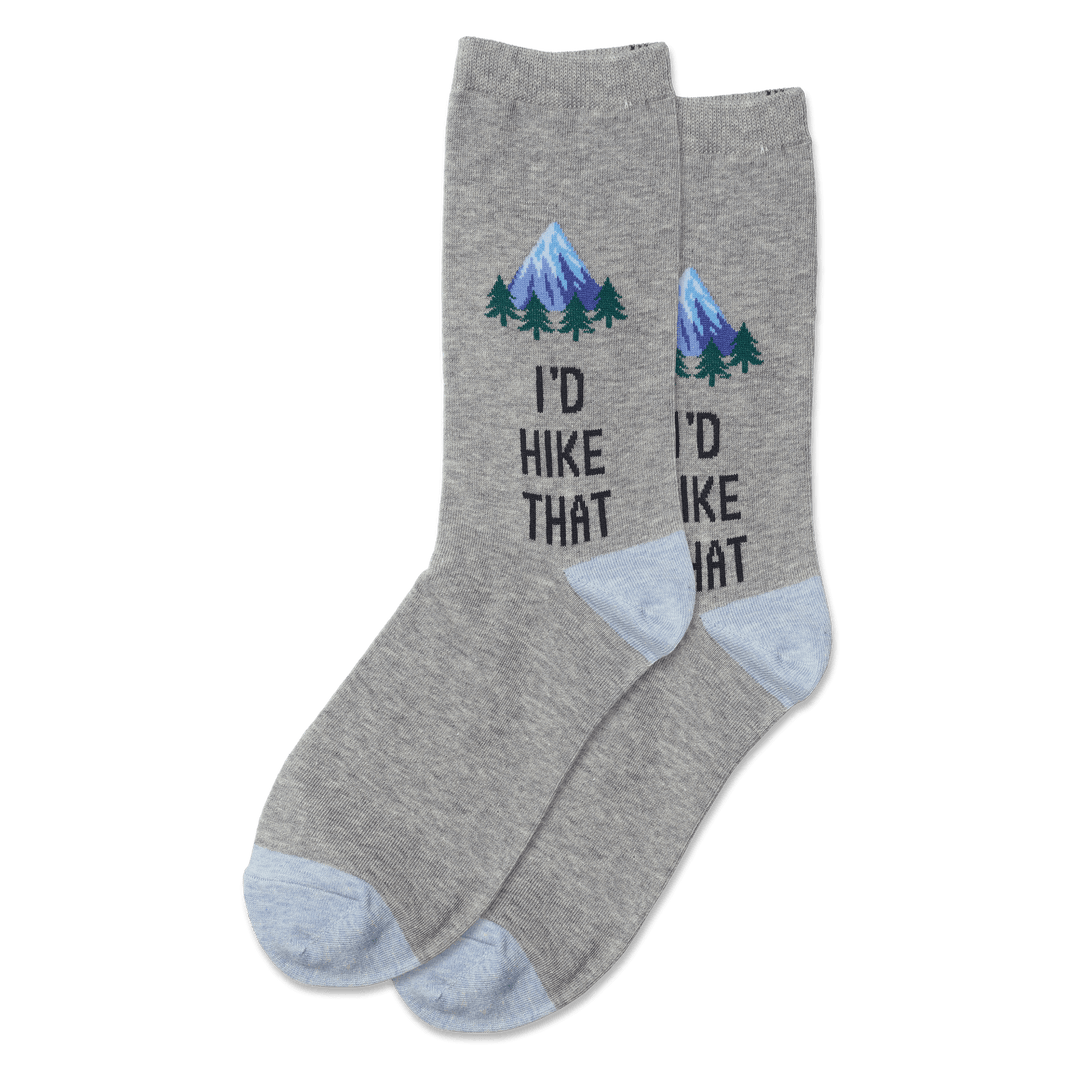 Hotsox Socks Women's I'd Hike That Socks