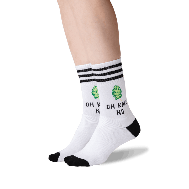 Hotsox Socks Women's Oh Kale No Crew Socks