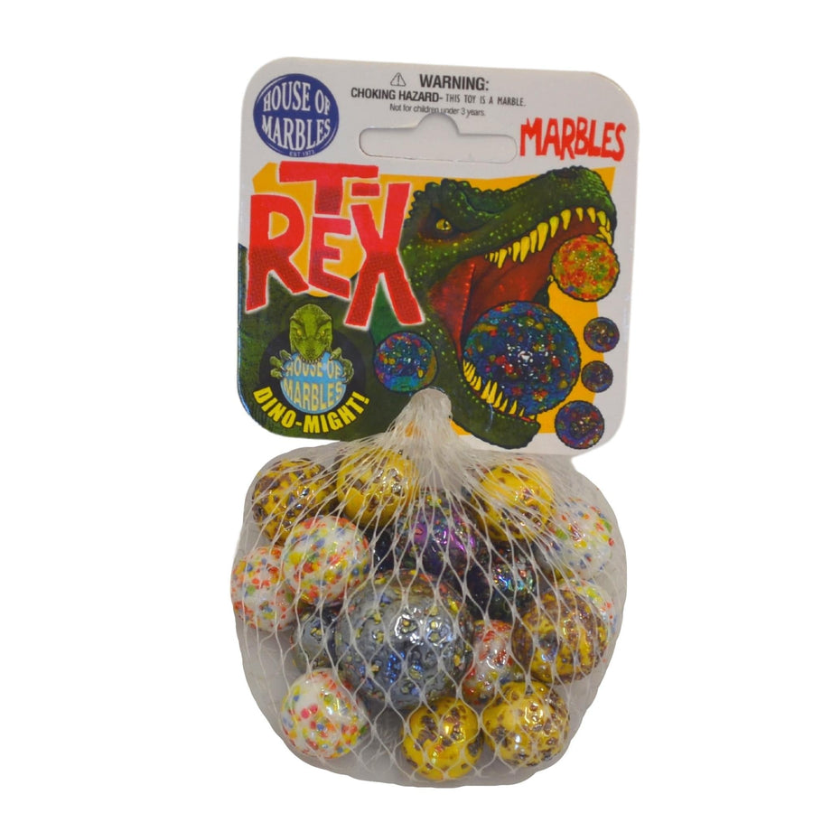 House of Marbles Marbles T-Rex Net Bag of Marbles