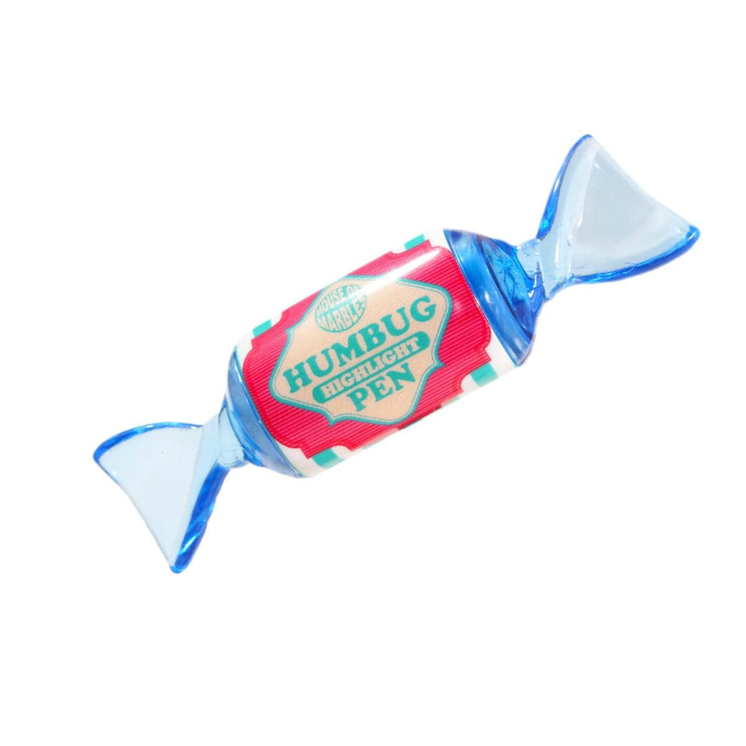 House of Marbles Pen Blue Humbug Highlight Pen